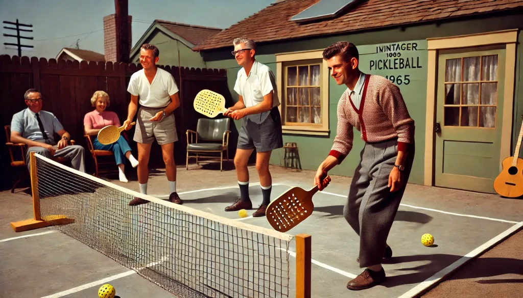 When did pickleball become popular