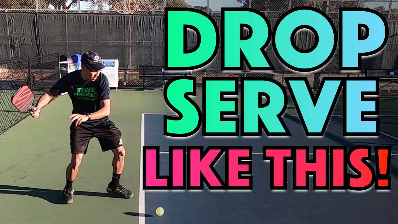 What is a Drop Serve in Pickleball