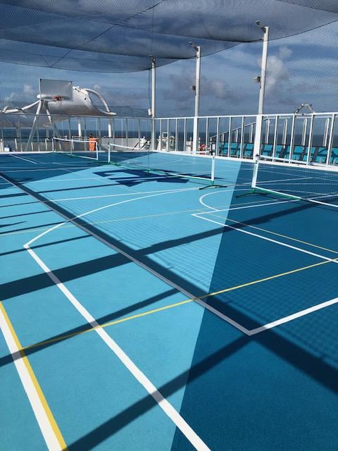 What Cruise Ships Have Pickleball Courts