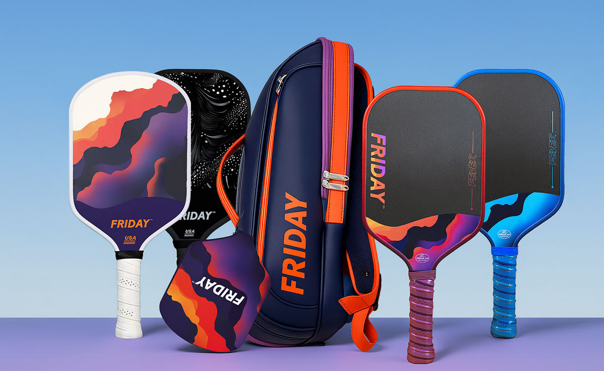 Where are Friday Pickleball Paddles Made